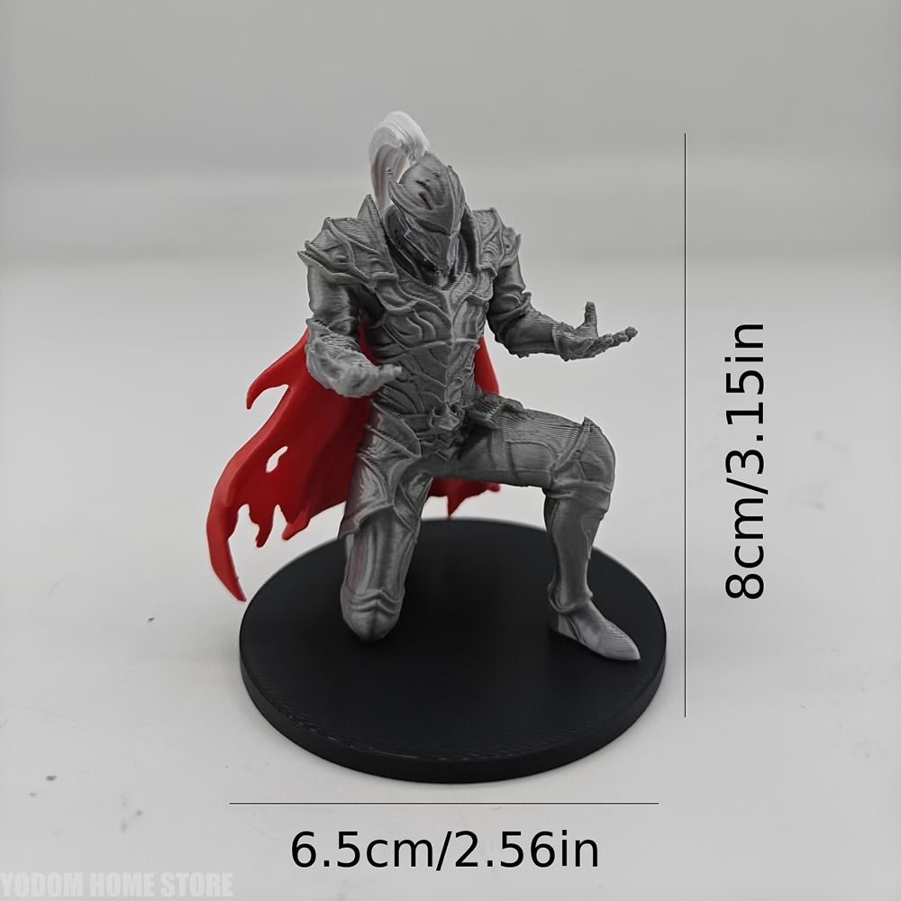 Home Decor Medieval - Figurka średniowiecznego wojownika w stylu dark