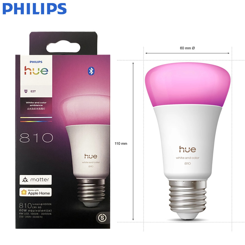 Philips Bulb Hue - Philips Hue E27 A60 Biała i