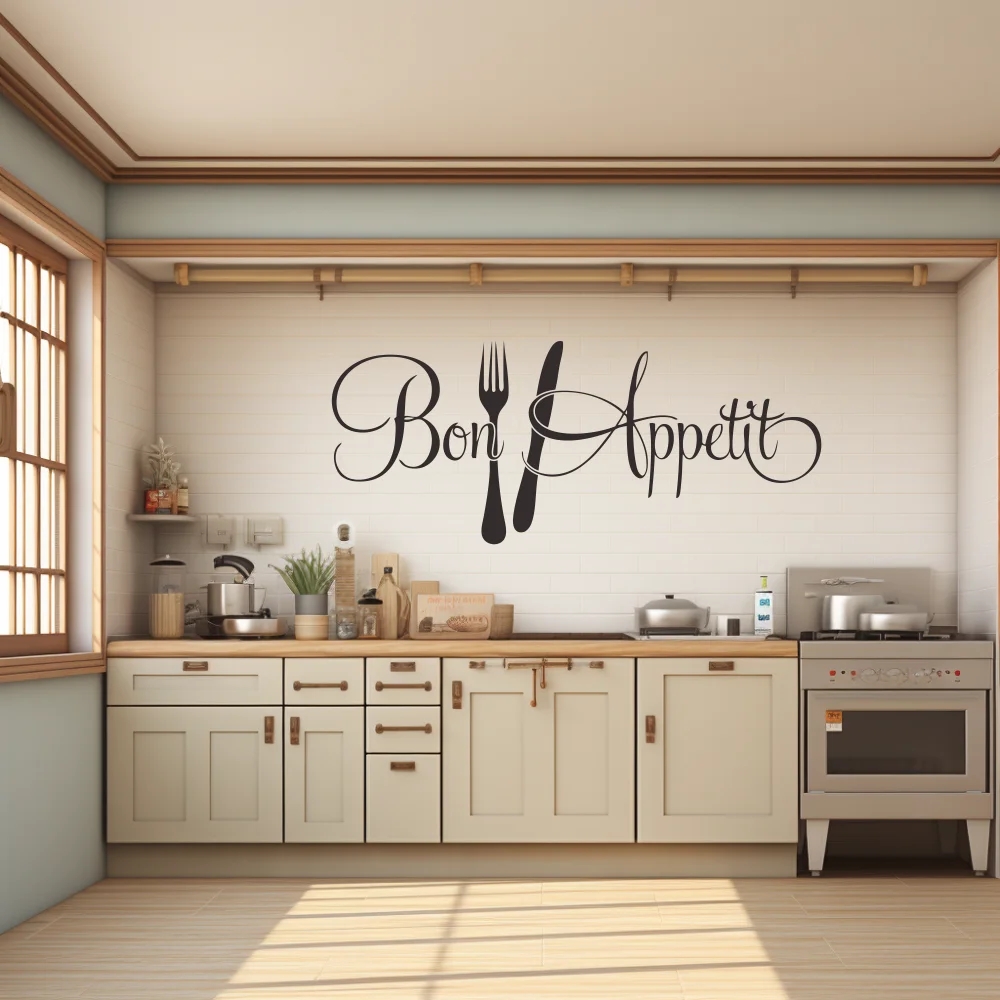 Home Decor App Free - 1 pc Bon Appétit z widelcem