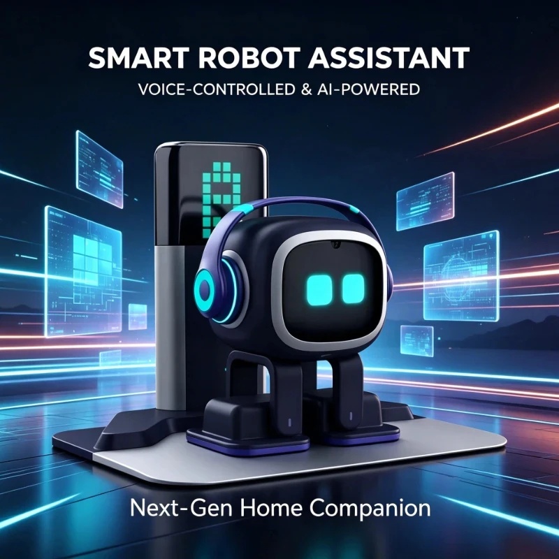 Home Decor Ai Free - Wielofunkcyjny robot EMO AI 2026, rozmawiający,