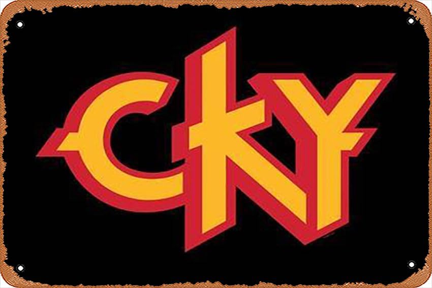 Home Decor Logo - Metalowy szyld blaszany - Logo CKY