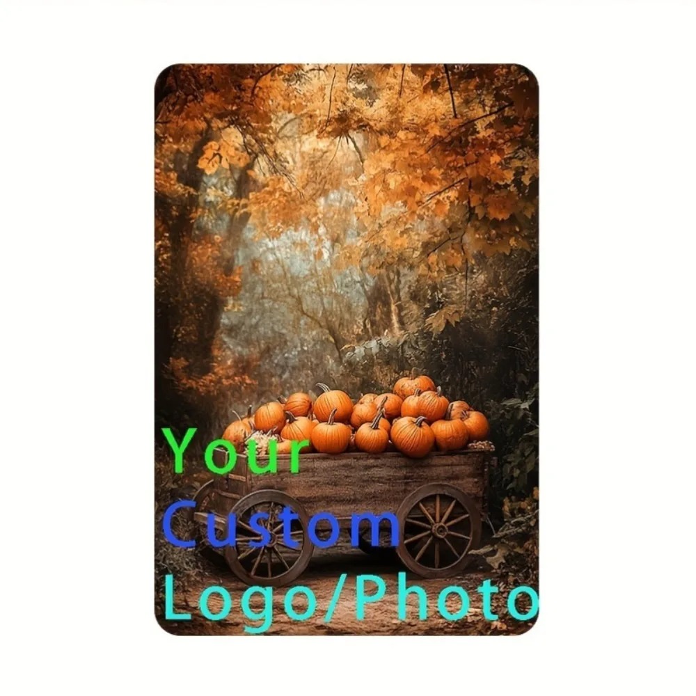 Home Decor Logo - CIFbuy Personalizowana płaska tabliczka ścienna 2D