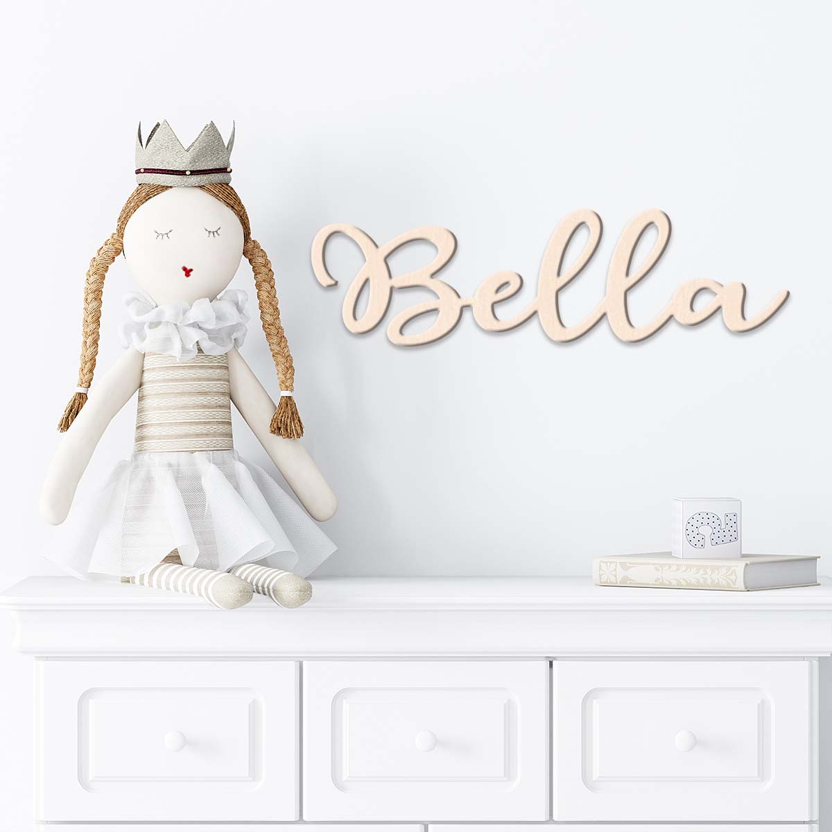Wooden Letter Sign - 1 szt. Personalizowane drewniane tabliczki z