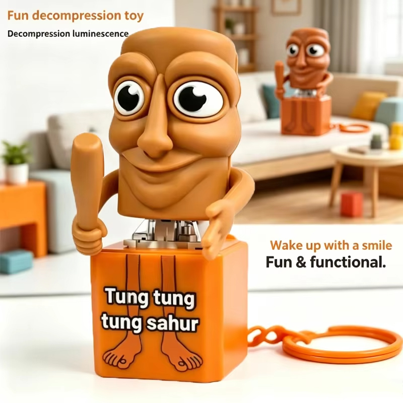 Home Decor Unique Items - Nowy breloczek Tung Tung Tung Sahur,