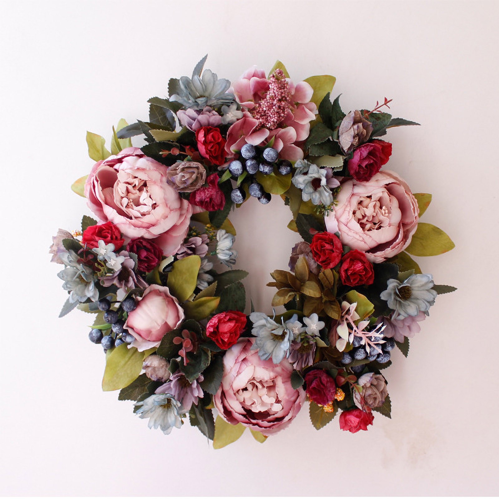 Home Decor Trend 2026 - Elegancki wianek kwiatowy, modny girlanda z