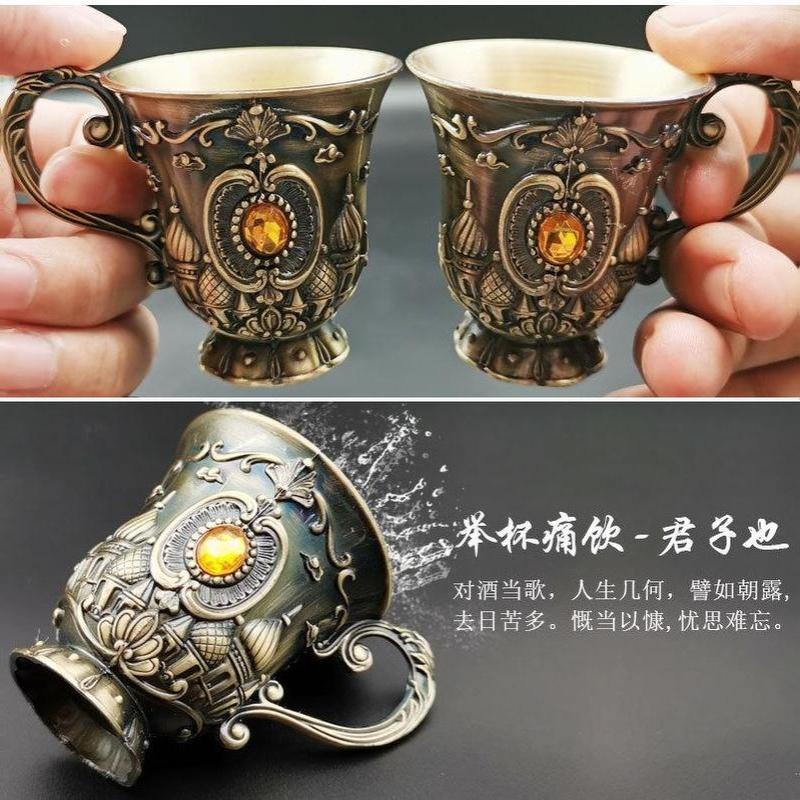 【HG】Mały, stylowy kieliszek do – Home Decor Medieval recenzja i cena