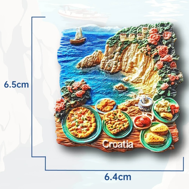 Magnesy na lodówkę z Chorwatu  – Home Decor Zagreb recenzja i cena