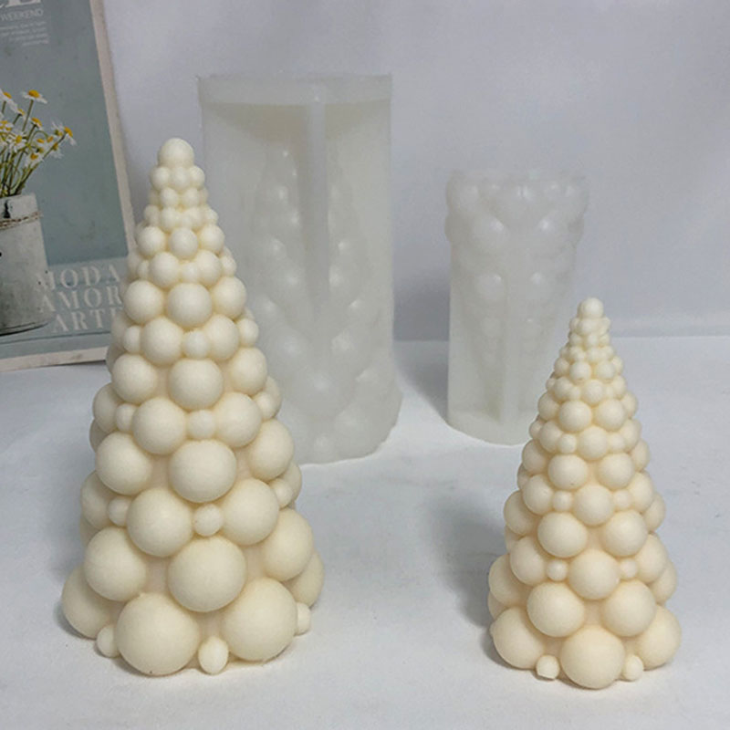 3D Bubble choinka świeca silik – Scented Candle Set recenzja i cena