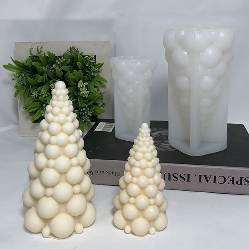 3D Bubble choinka świeca silik – Scented Candle Set recenzja i cena