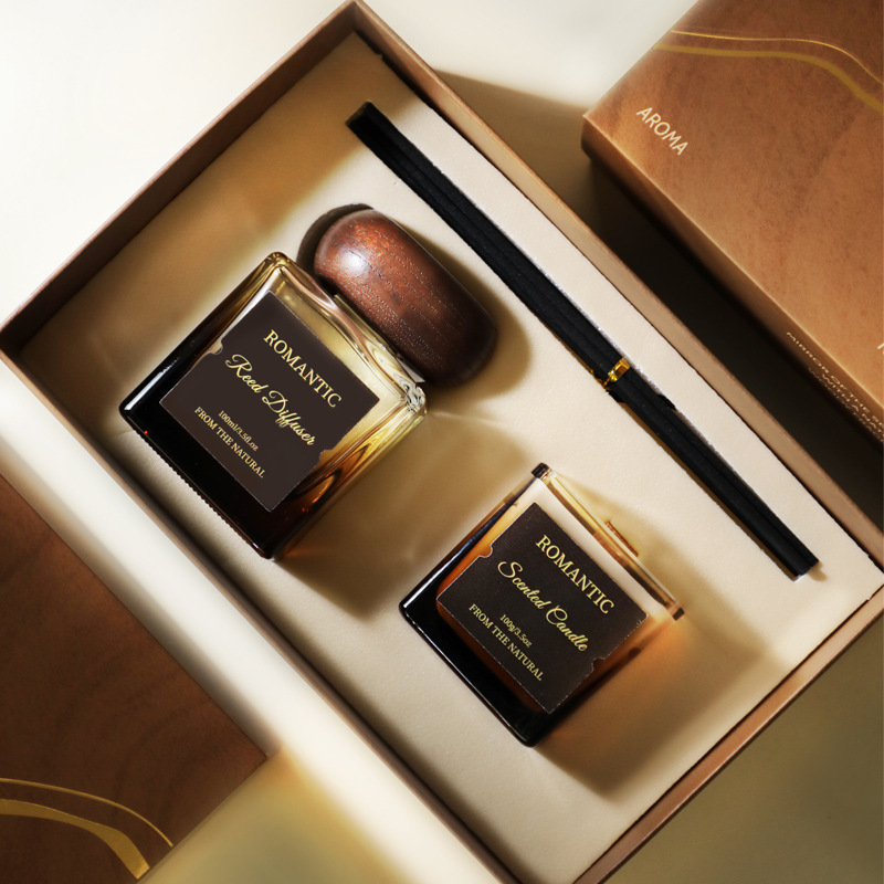 Zestaw do aromaterapii bez uży – Scented Candle Set recenzja i cena