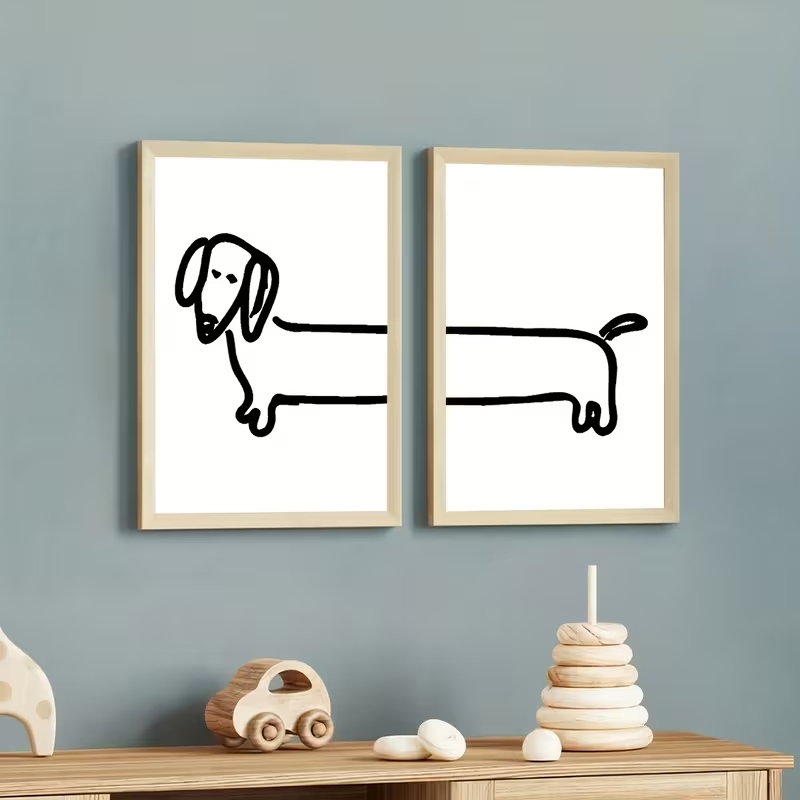 2 SZT. Nowoczesny Obraz na Płó – Home Decor Reviews recenzja i cena