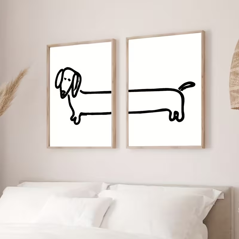 2 SZT. Nowoczesny Obraz na Płó – Home Decor Reviews recenzja i cena