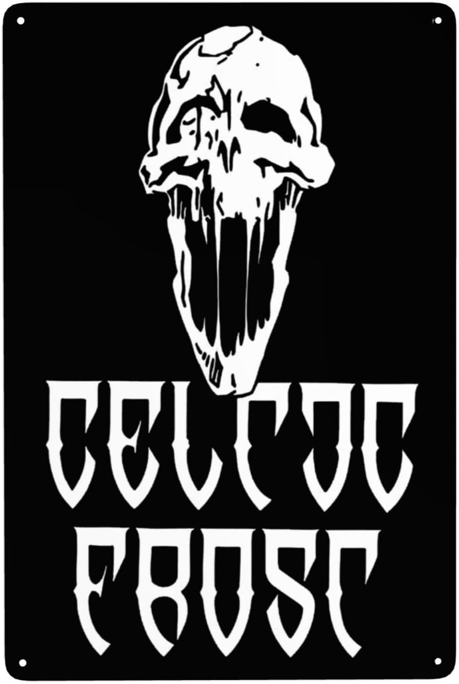 Metalowy szyld z logo Frost, v – Home Decor Logo recenzja i cena