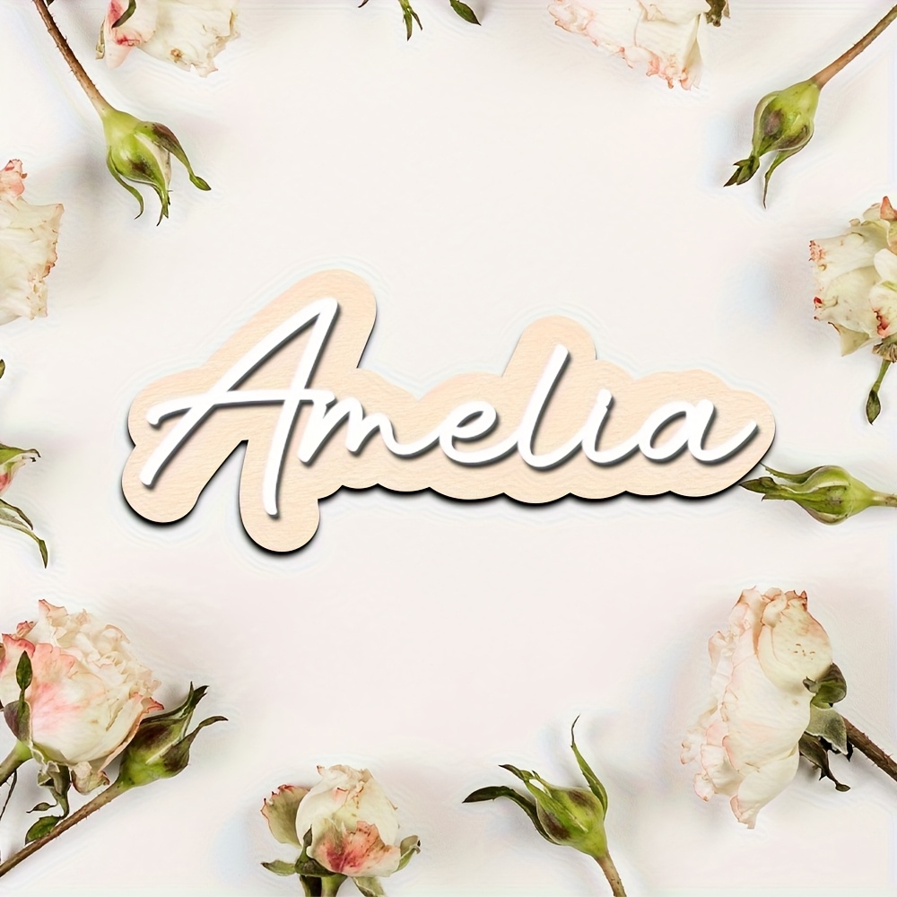 Personalizowana, dwuwarstwowa  – Wooden Letter Sign recenzja i cena