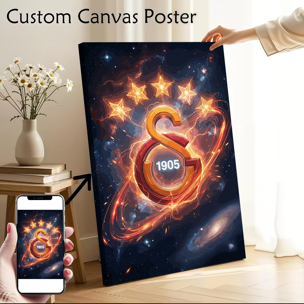 Plakat na płótnie z logo Galat – Home Decor Logo recenzja i cena
