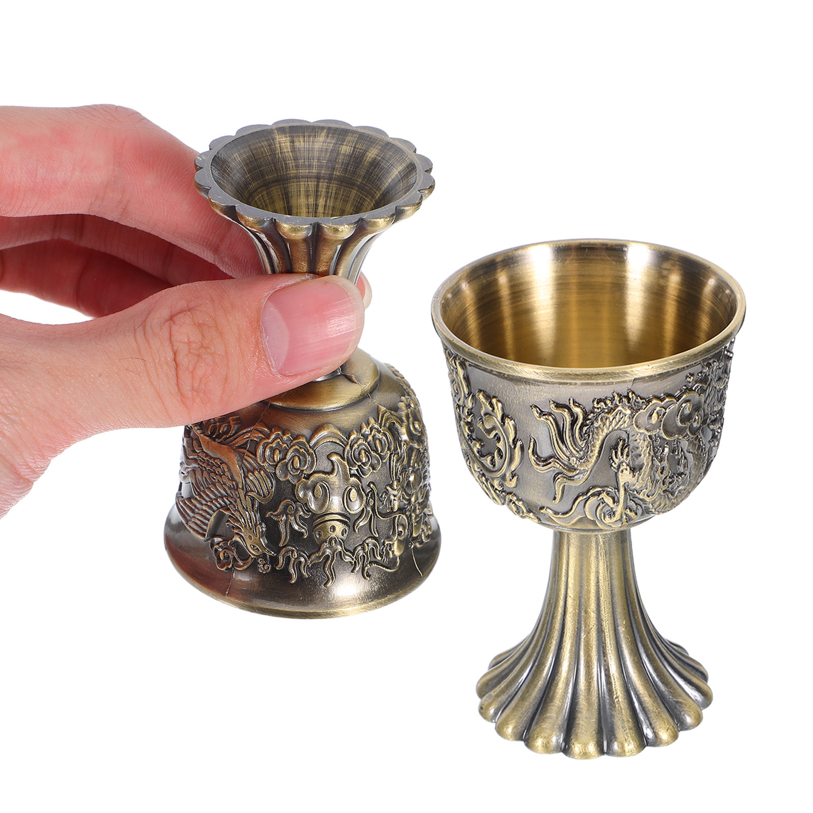 2 szt. Eleganckie metalowe kie – Home Decor Medieval recenzja i cena