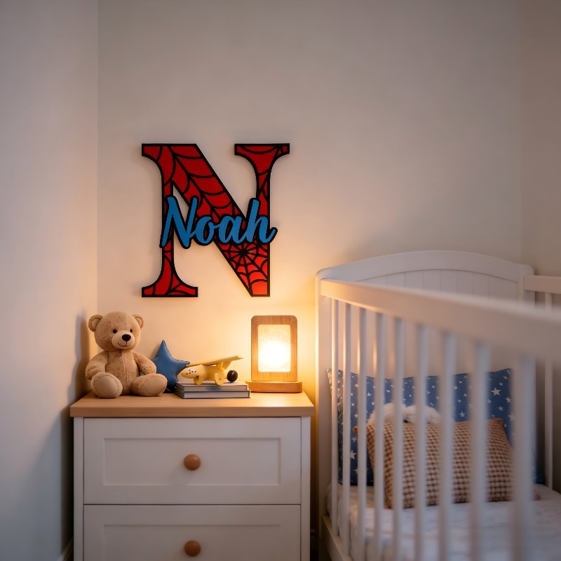 Spersonalizowana tabliczka z i – Wooden Letter Sign recenzja i cena