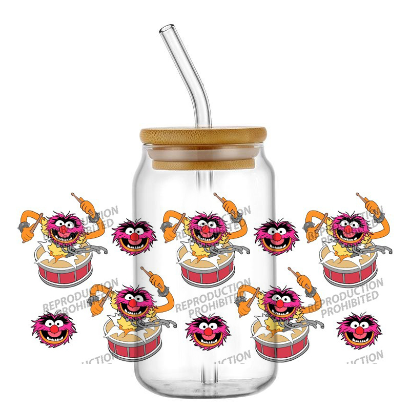 Popularna naklejka UV DTF 16oz – Home Decor Logo recenzja i cena
