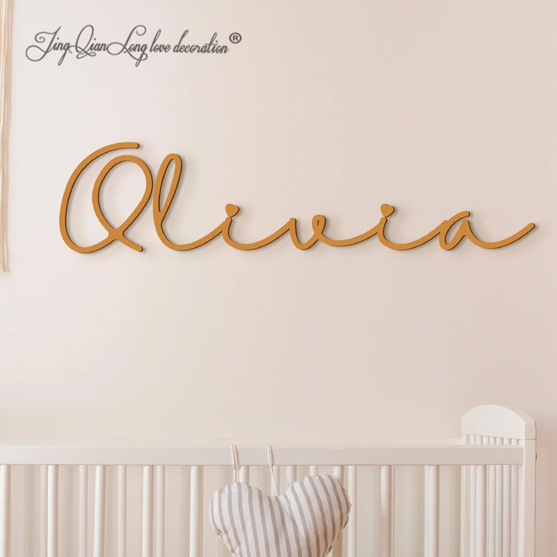 Drewniana tabliczka z imieniem – Wooden Letter Sign recenzja i cena